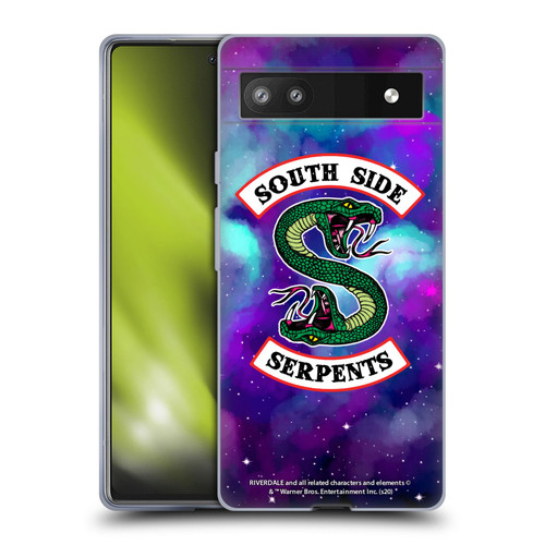 Riverdale South Side Serpents Nebula Logo 1 Soft Gel Case for Google Pixel 6a
