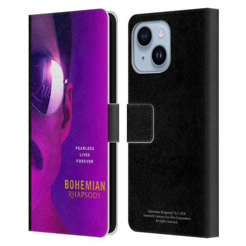 Queen Bohemian Rhapsody Movie Poster Leather Book Wallet Case Cover For Apple iPhone 14 Plus