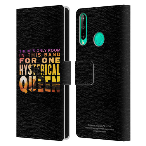 Queen Bohemian Rhapsody Hysterical Quote Leather Book Wallet Case Cover For Huawei P40 lite E