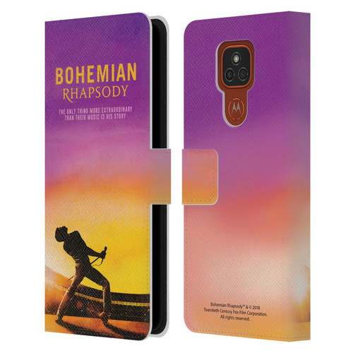 Queen Bohemian Rhapsody Iconic Movie Poster Leather Book Wallet Case Cover For Motorola Moto E7 Plus