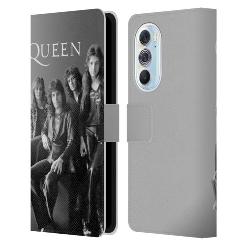 Queen Key Art Absolute Greatest Leather Book Wallet Case Cover For Motorola Edge X30