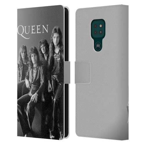 Queen Key Art Absolute Greatest Leather Book Wallet Case Cover For Motorola Moto G9 Play