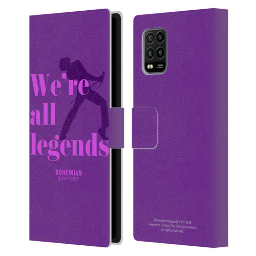Queen Bohemian Rhapsody Legends Leather Book Wallet Case Cover For Xiaomi Mi 10 Lite 5G