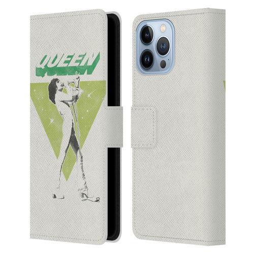 Queen Key Art Freddie Mercury Leather Book Wallet Case Cover For Apple iPhone 13 Pro Max