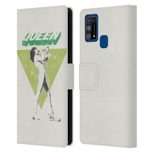 Queen Key Art Freddie Mercury Leather Book Wallet Case Cover For Samsung Galaxy M31 (2020)
