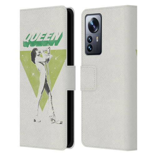 Queen Key Art Freddie Mercury Leather Book Wallet Case Cover For Xiaomi 12 Pro