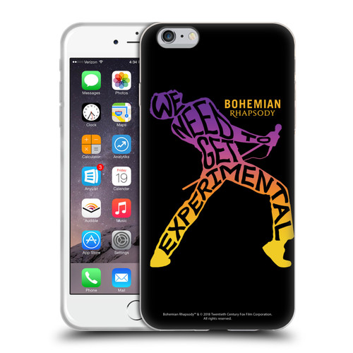 Queen Bohemian Rhapsody Experimental Quote Soft Gel Case for Apple iPhone 6 Plus / iPhone 6s Plus
