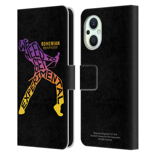 Queen Bohemian Rhapsody Experimental Quote Leather Book Wallet Case Cover For OPPO Reno8 Lite