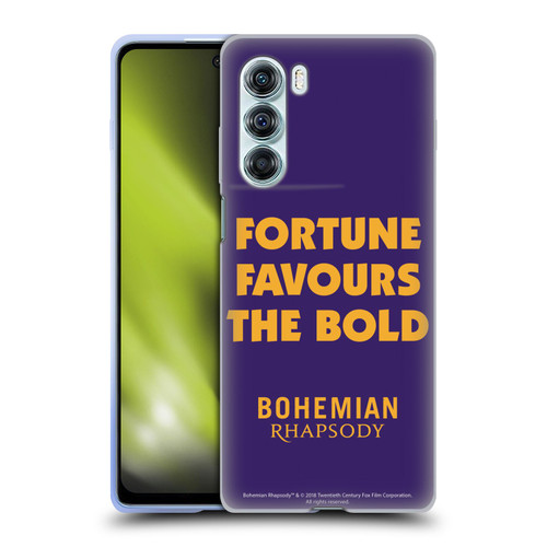 Queen Bohemian Rhapsody Fortune Quote Soft Gel Case for Motorola Edge S30 / Moto G200 5G