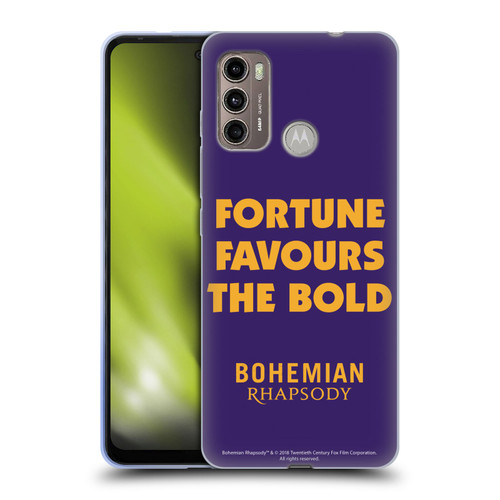 Queen Bohemian Rhapsody Fortune Quote Soft Gel Case for Motorola Moto G60 / Moto G40 Fusion
