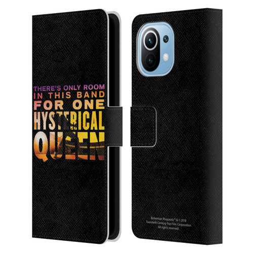 Queen Bohemian Rhapsody Hysterical Quote Leather Book Wallet Case Cover For Xiaomi Mi 11