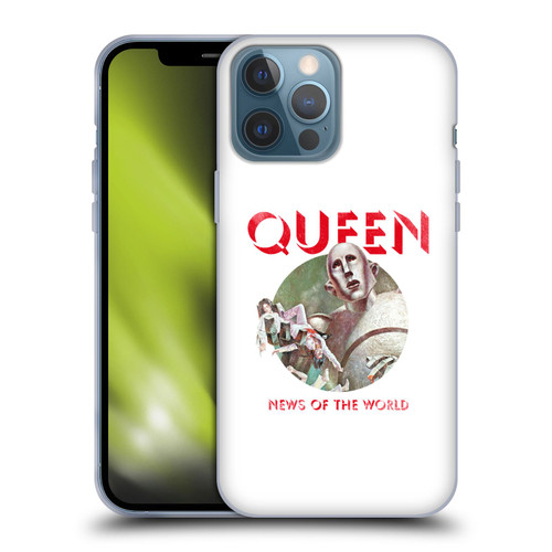 Queen Key Art News Of The World Soft Gel Case for Apple iPhone 13 Pro Max