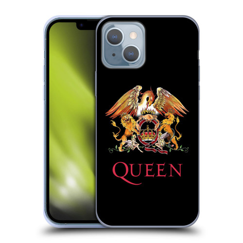 Queen Key Art Crest Soft Gel Case for Apple iPhone 14