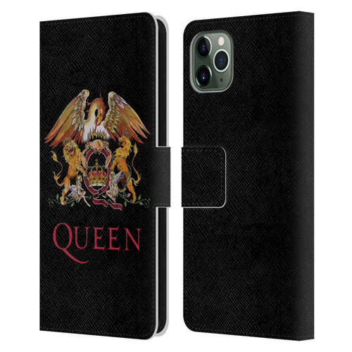 Queen Key Art Crest Leather Book Wallet Case Cover For Apple iPhone 11 Pro Max