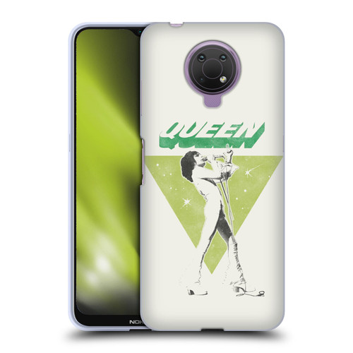 Queen Key Art Freddie Mercury Soft Gel Case for Nokia G10
