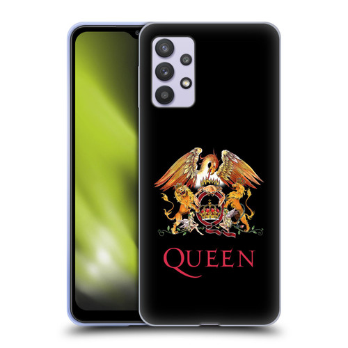 Queen Key Art Crest Soft Gel Case for Samsung Galaxy A32 5G / M32 5G (2021)