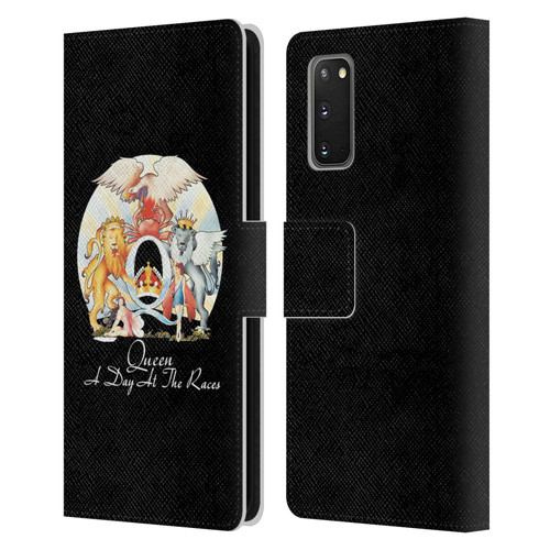 Queen Key Art A Day At The Races Leather Book Wallet Case Cover For Samsung Galaxy S20 / S20 5G