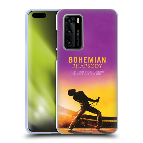 Queen Bohemian Rhapsody Iconic Movie Poster Soft Gel Case for Huawei P40 5G