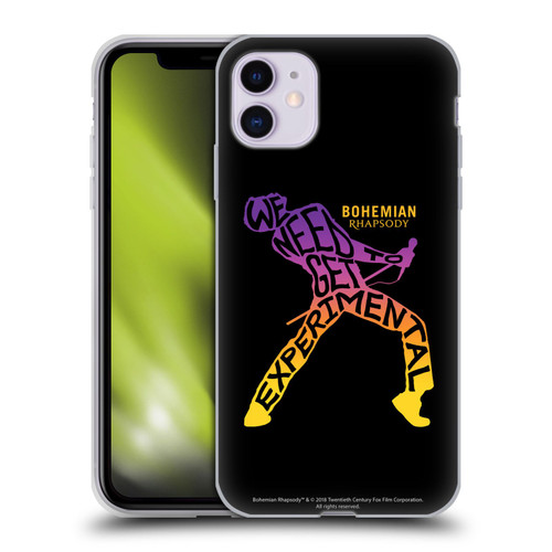 Queen Bohemian Rhapsody Experimental Quote Soft Gel Case for Apple iPhone 11