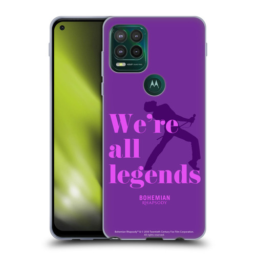 Queen Bohemian Rhapsody Legends Soft Gel Case for Motorola Moto G Stylus 5G 2021