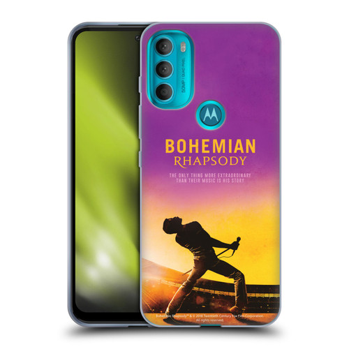 Queen Bohemian Rhapsody Iconic Movie Poster Soft Gel Case for Motorola Moto G71 5G