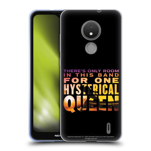 Queen Bohemian Rhapsody Hysterical Quote Soft Gel Case for Nokia C21