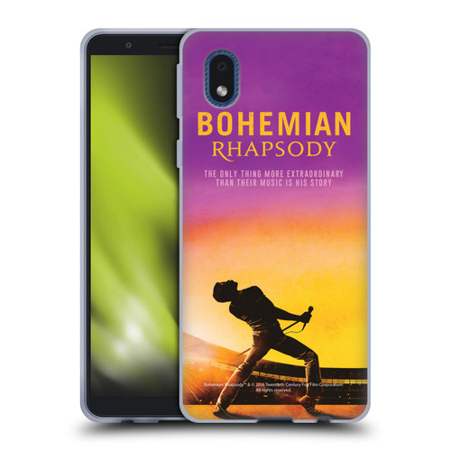 Queen Bohemian Rhapsody Iconic Movie Poster Soft Gel Case for Samsung Galaxy A01 Core (2020)