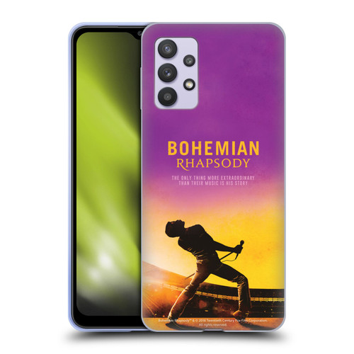 Queen Bohemian Rhapsody Iconic Movie Poster Soft Gel Case for Samsung Galaxy A32 5G / M32 5G (2021)