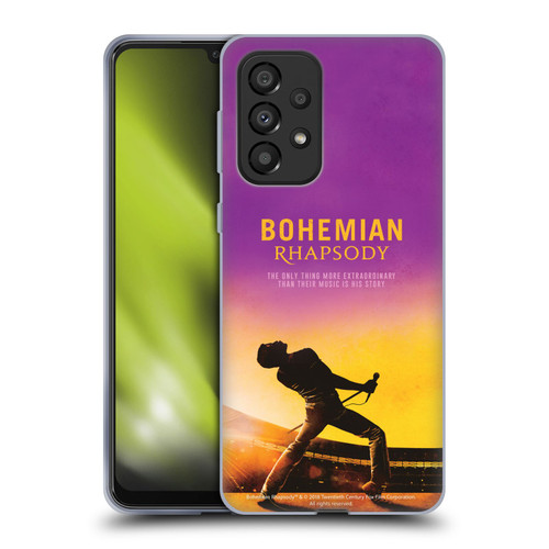 Queen Bohemian Rhapsody Iconic Movie Poster Soft Gel Case for Samsung Galaxy A33 5G (2022)