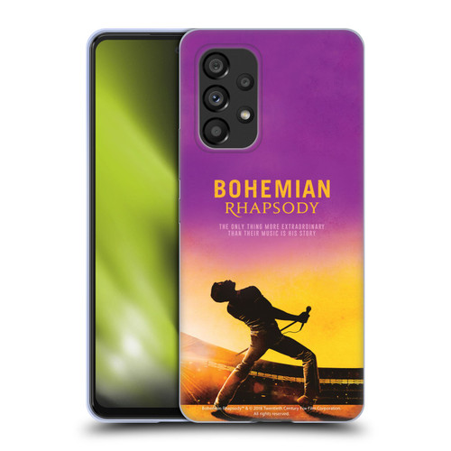 Queen Bohemian Rhapsody Iconic Movie Poster Soft Gel Case for Samsung Galaxy A53 5G (2022)