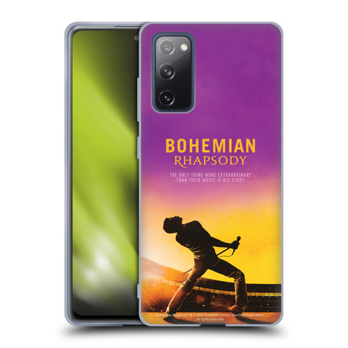 Queen Bohemian Rhapsody Iconic Movie Poster Soft Gel Case for Samsung Galaxy S20 FE / 5G