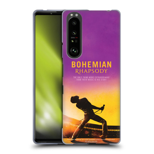 Queen Bohemian Rhapsody Iconic Movie Poster Soft Gel Case for Sony Xperia 1 III