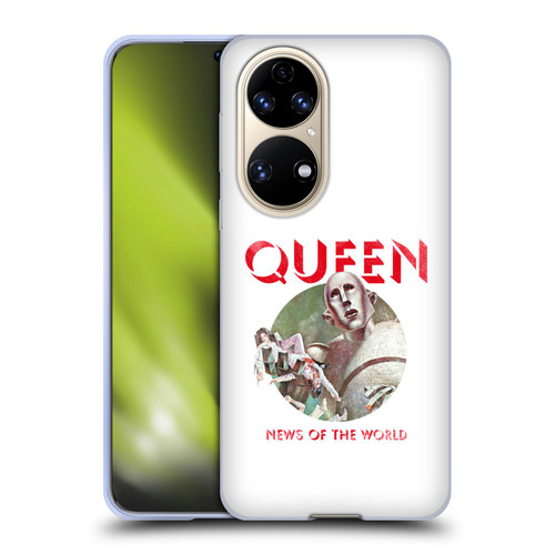 Queen Key Art News Of The World Soft Gel Case for Huawei P50