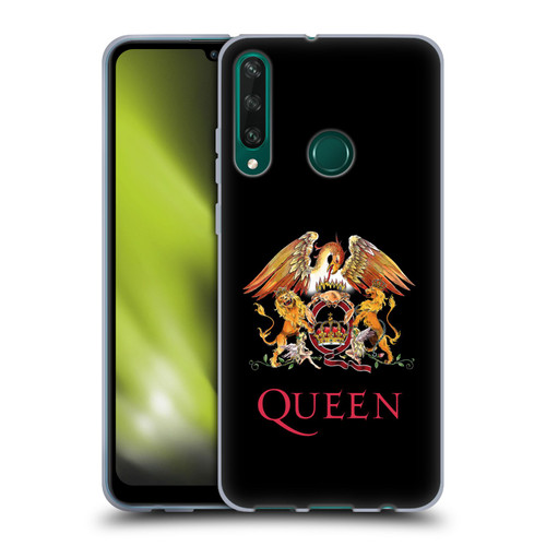Queen Key Art Crest Soft Gel Case for Huawei Y6p