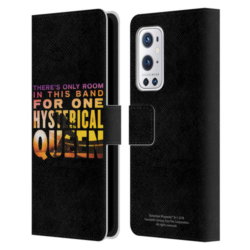 Queen Bohemian Rhapsody Hysterical Quote Leather Book Wallet Case Cover For OnePlus 9 Pro