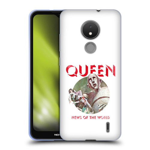 Queen Key Art News Of The World Soft Gel Case for Nokia C21