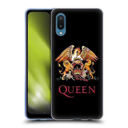 Queen Key Art Crest Soft Gel Case for Samsung Galaxy A02/M02 (2021)