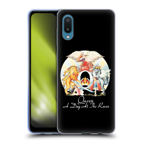 Queen Key Art A Day At The Races Soft Gel Case for Samsung Galaxy A02/M02 (2021)