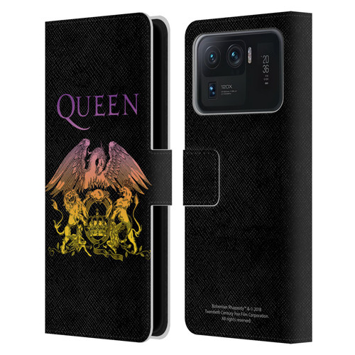 Queen Bohemian Rhapsody Logo Crest Leather Book Wallet Case Cover For Xiaomi Mi 11 Ultra