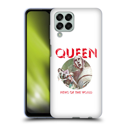 Queen Key Art News Of The World Soft Gel Case for Samsung Galaxy M33 (2022)