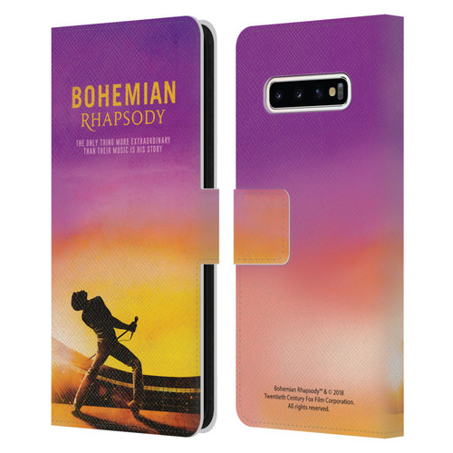 Queen Bohemian Rhapsody Iconic Movie Poster Leather Book Wallet Case Cover For Samsung Galaxy S10+ / S10 Plus
