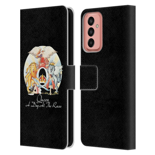 Queen Key Art A Day At The Races Leather Book Wallet Case Cover For Samsung Galaxy M13 (2022)