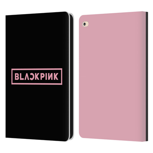 Blackpink The Album Pink Logo Leather Book Wallet Case Cover For Apple iPad Air 2 (2014)