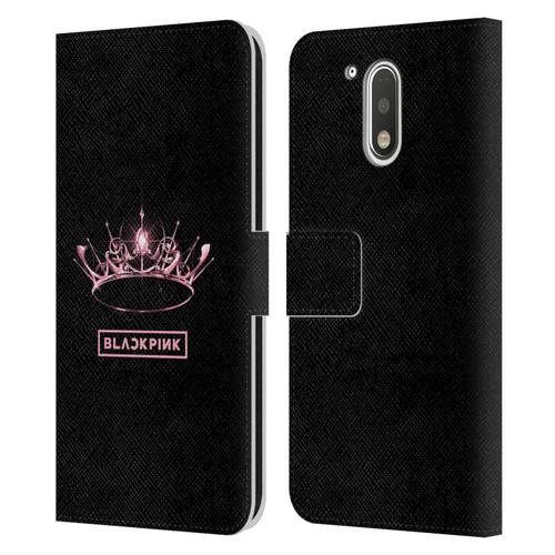 Blackpink The Album Cover Art Leather Book Wallet Case Cover For Motorola Moto G41