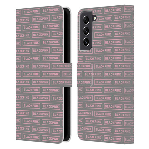 Blackpink The Album Pattern Leather Book Wallet Case Cover For Samsung Galaxy S21 FE 5G