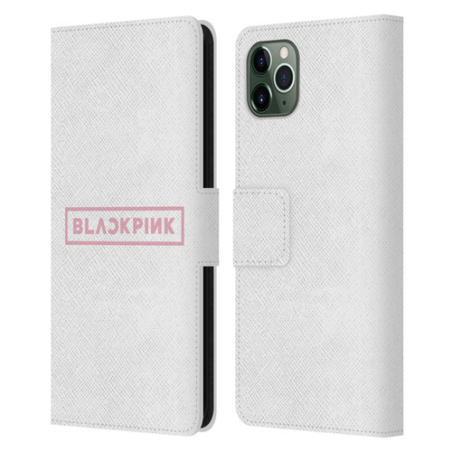 Blackpink The Album Logo Leather Book Wallet Case Cover For Apple iPhone 11 Pro Max