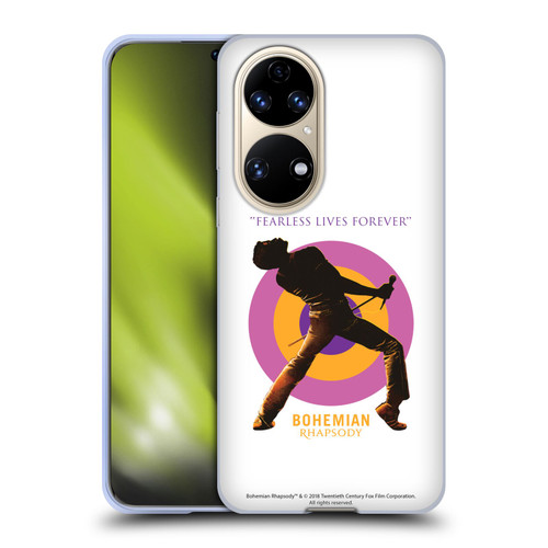 Queen Bohemian Rhapsody Fearless Lives Forever Soft Gel Case for Huawei P50