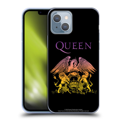 Queen Bohemian Rhapsody Logo Crest Soft Gel Case for Apple iPhone 14