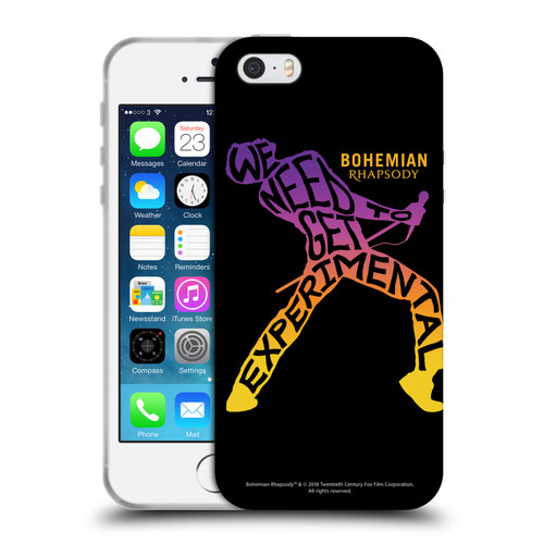 Queen Bohemian Rhapsody Experimental Quote Soft Gel Case for Apple iPhone 5 / 5s / iPhone SE 2016