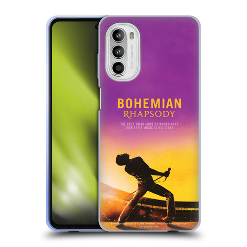 Queen Bohemian Rhapsody Iconic Movie Poster Soft Gel Case for Motorola Moto G52